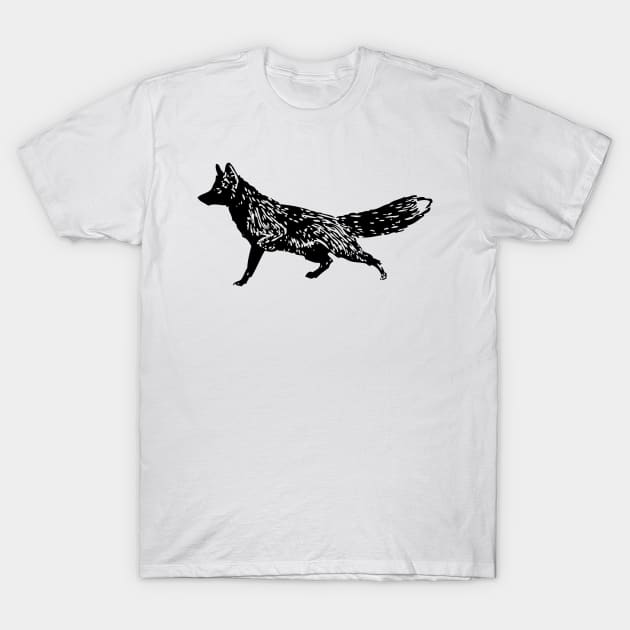 Fox T-Shirt by scdesigns